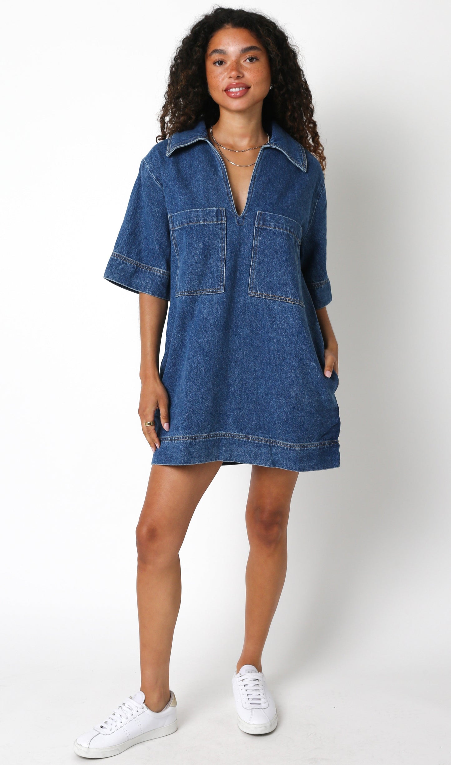 Yana Denim Dress