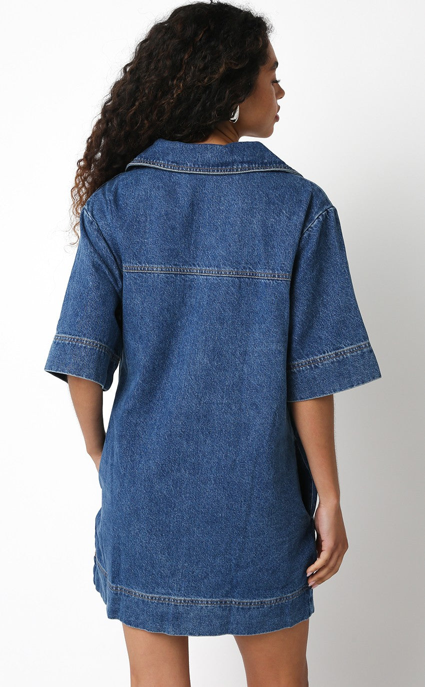 Yana Denim Dress