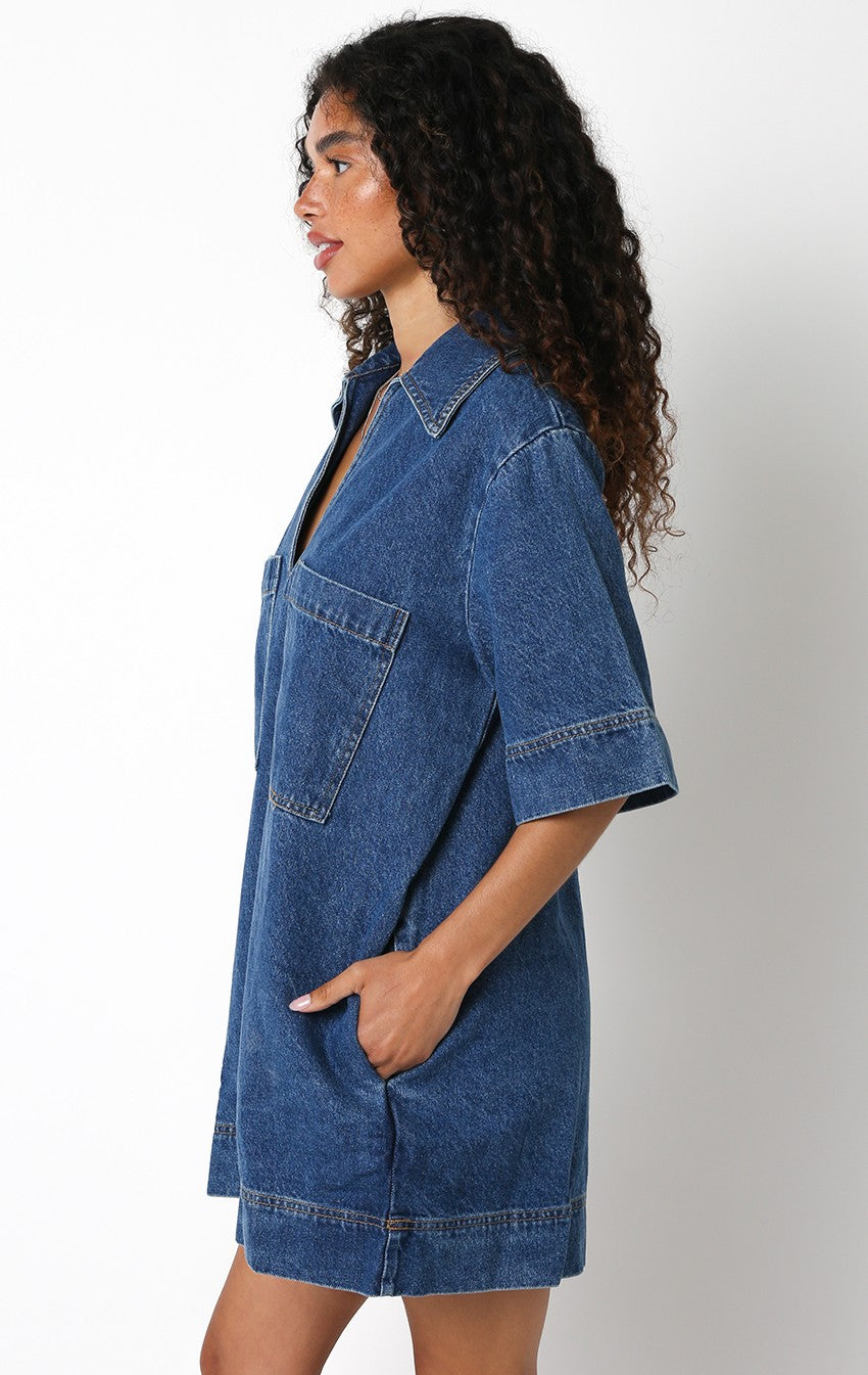 Yana Denim Dress